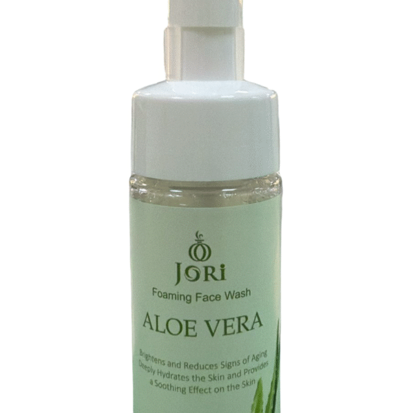 غسول الوجه الرغوي من JORI – ألوفيرا