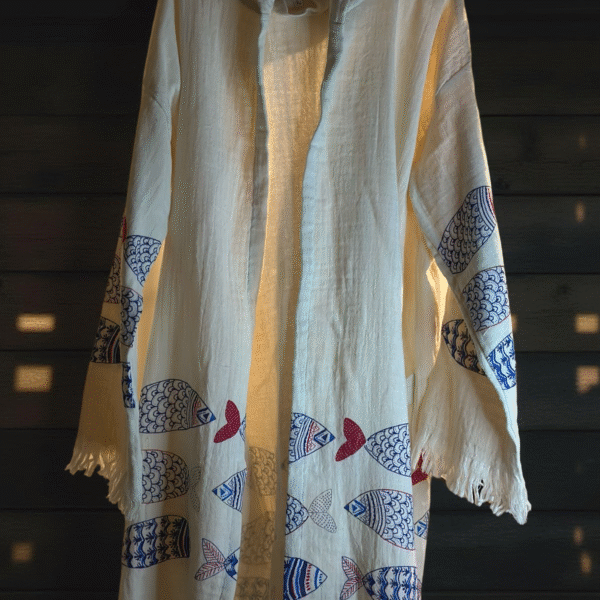 كيمونو قبلة المحيط (روب حمام )