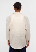 قميص لينين - بيج - Image 3