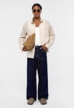 قميص لينين - بيج - Image 2