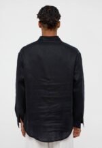 قميص لينين - أسود - Image 4